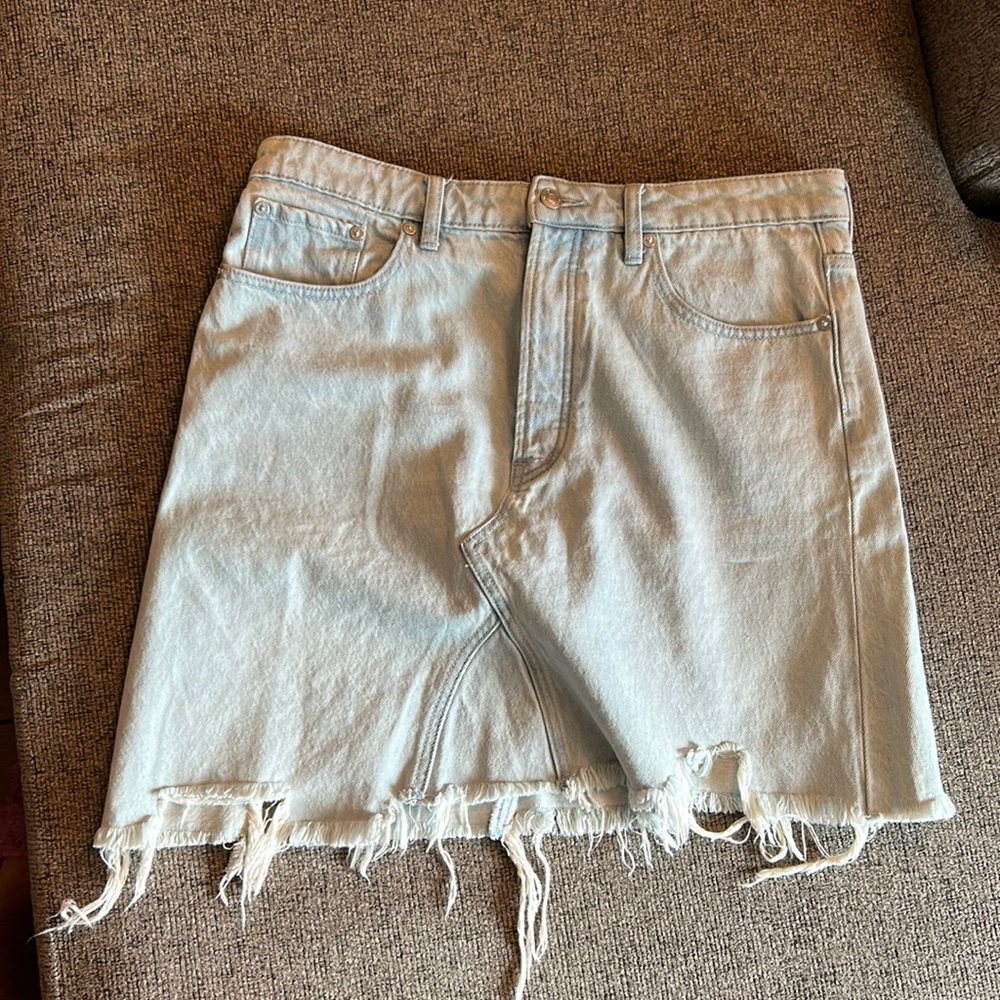 We the free denim skirt
